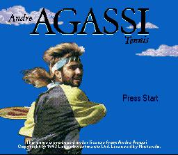 Andre Agassi Tennis screenshot