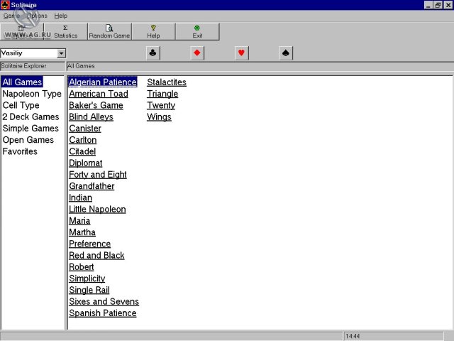 Solitaire 25 Volume 3 screenshot