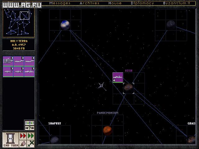 Emperor of the Fading Suns screenshot