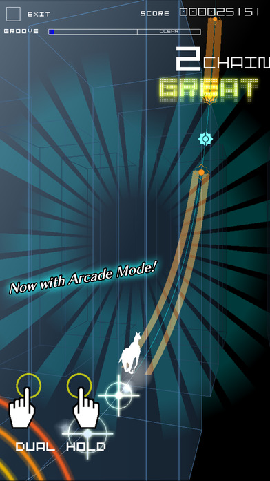 Groove Coaster 2 Original Style screenshot