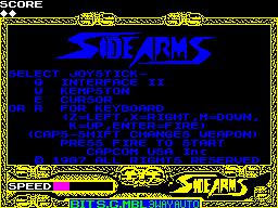 Hyper Dyne Side Arms screenshot