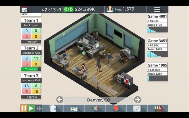 Game Studio Tycoon 3 - The Ultimate Gaming Business Simulation screenshot
