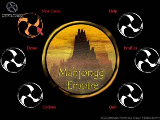 Mahjongg Empire screenshot