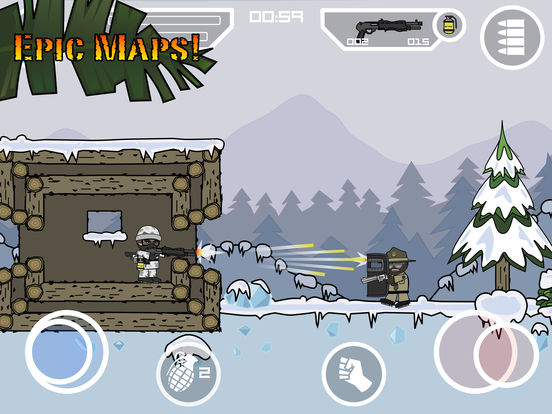 Doodle Army 2: Mini Militia - Online Multiplayer screenshot