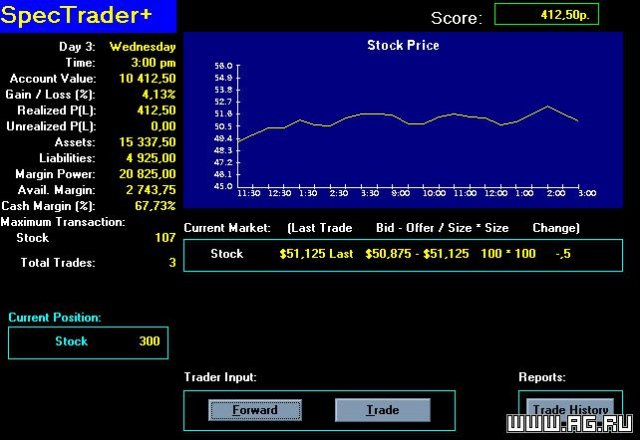 SpecTrader+ screenshot