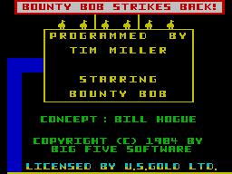Bounty Bob Strikes Back! screenshot