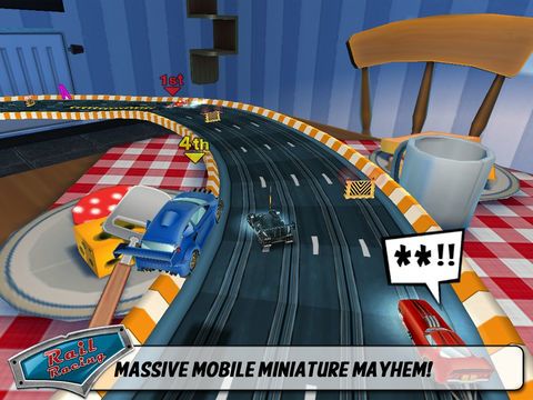 Rail Racing Free screenshot