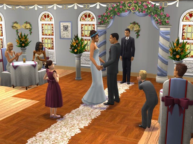 Sims 2: Каталог — Торжества!, The screenshot