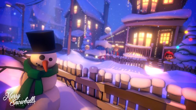 Merry Snowballs screenshot