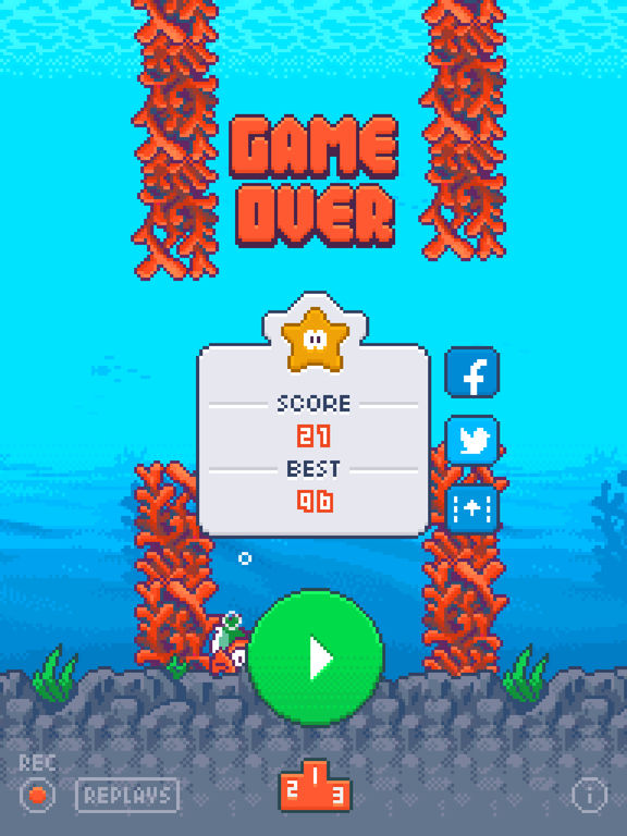 Clumsy Fish screenshot
