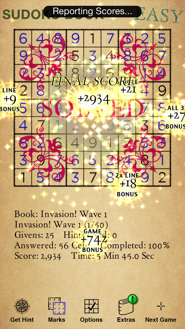 Big Bad Sudoku Book screenshot