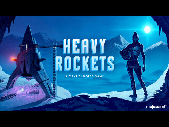Heavy Rockets - cave shooter game screenshot