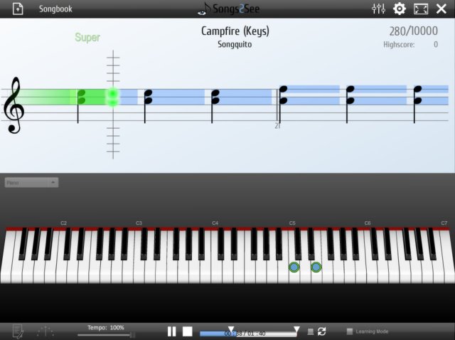 Songs2See Game screenshot