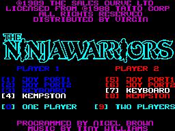 The Ninja Warriors screenshot