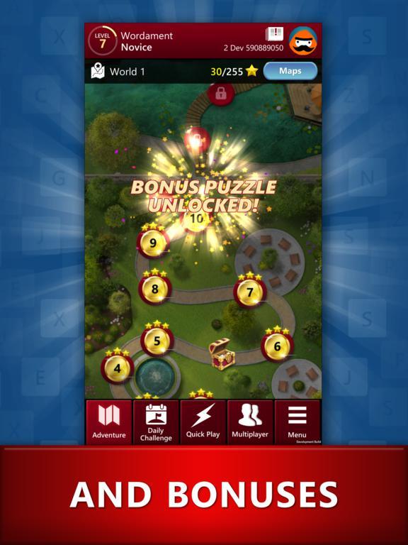 Microsoft Wordament screenshot