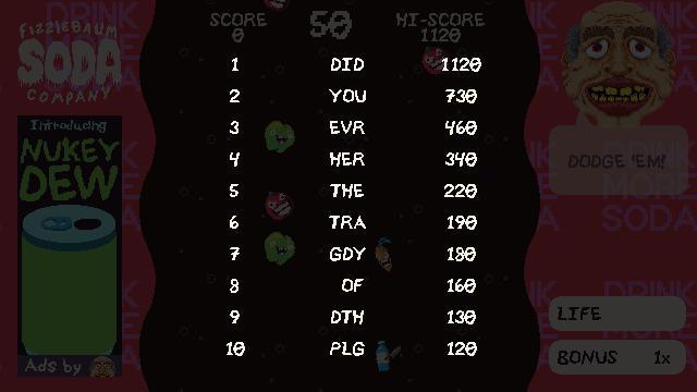 Fizzlebomber screenshot