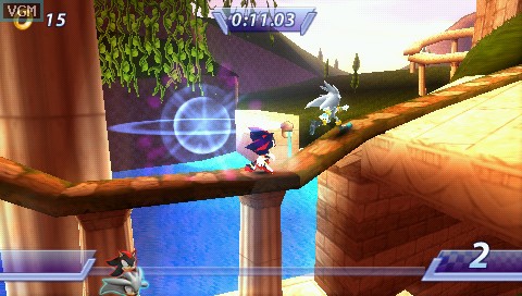 Sonic Rivals screenshot