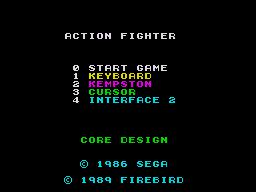 Action Fighter screenshot