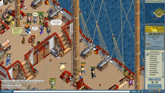 Puzzle Pirates: Dark Seas screenshot