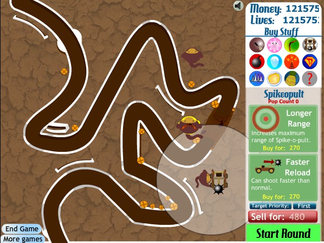 Bloons Tower Defense 3 screenshot