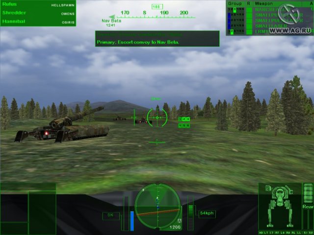 MechWarrior 4: Mercenaries screenshot