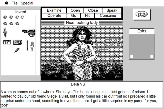 Déjà Vu: MacVenture Series screenshot