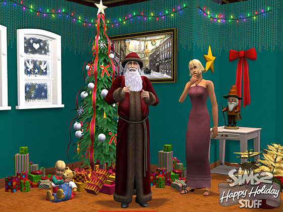 Sims 2: Каталог - Все для праздника, The screenshot