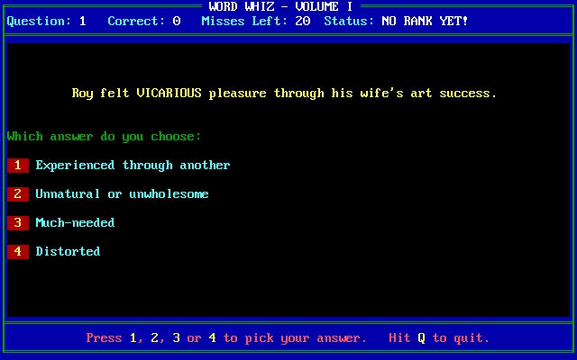 Word Whiz screenshot