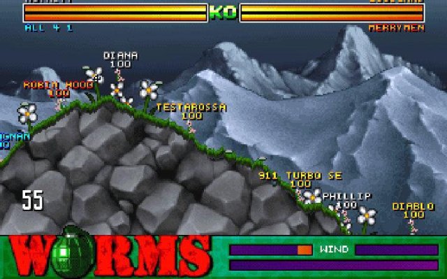 Worms United screenshot