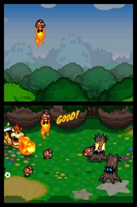 Mario and Luigi: Bowser's Inside Story screenshot
