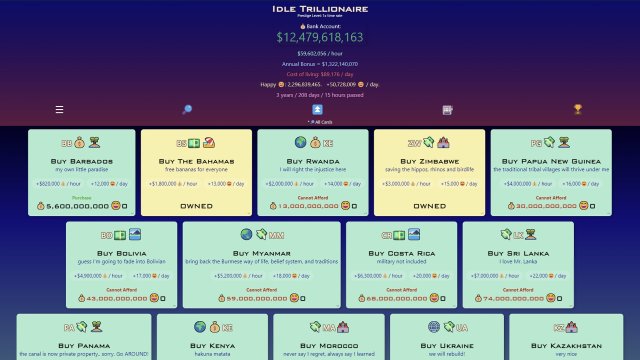 Idle Trillionaire screenshot
