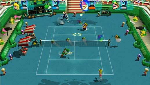 Mario Power Tennis screenshot
