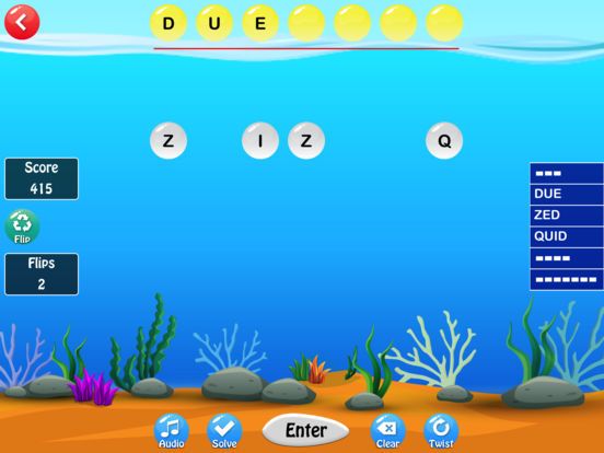 Bubbleword screenshot