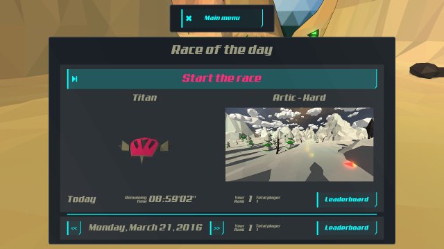 PolyRace screenshot
