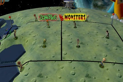 Pirates vs. Ninjas Dodgeball screenshot
