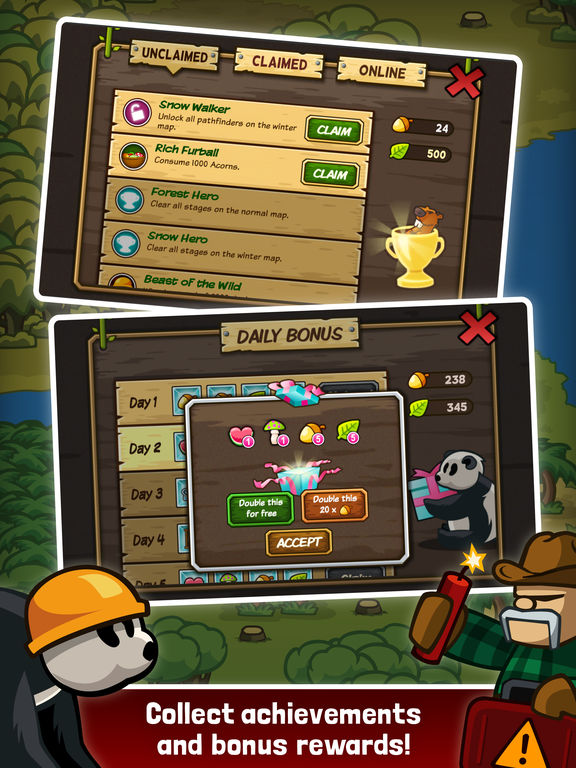Lumberwhack: Defend the Wild -Monkey Tower Defence screenshot