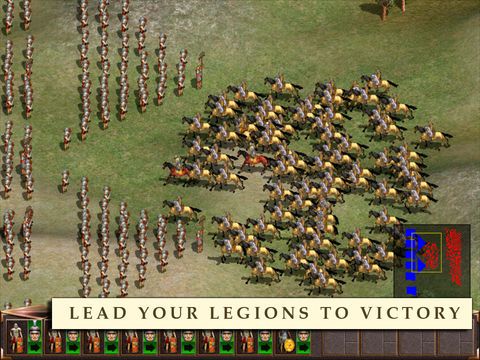 Slitherine's Legion screenshot