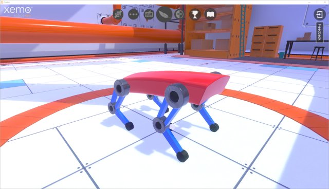 Xemo: Robot Simulation screenshot