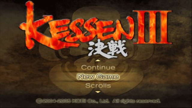 Kessen 3 screenshot