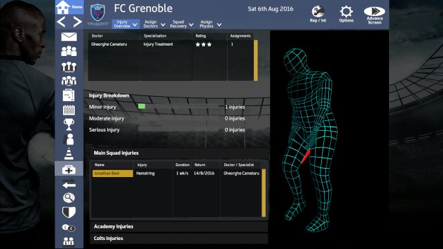 Rugby Union Team Manager 2017 screenshot
