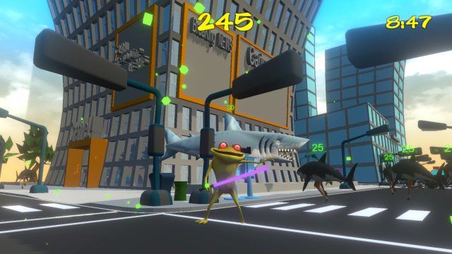 IMPOSSIBLE FIGHTER FROG screenshot