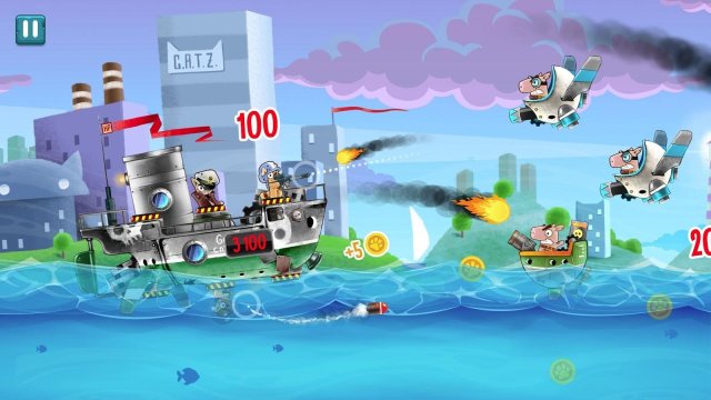 Cats vs Pigs: Battle Arena screenshot