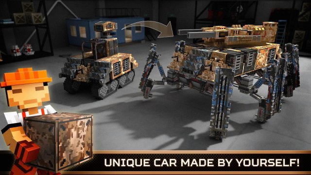 Blocky Cars Online screenshot