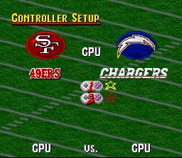 Madden NFL '96 screenshot