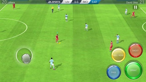 FIFA 16 футбол screenshot
