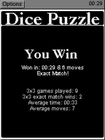 Dice Puzzle screenshot