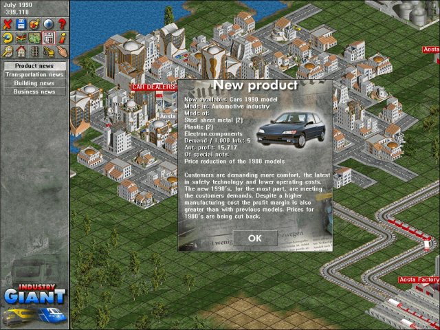 Industry Giant screenshot