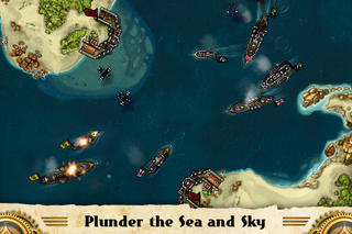 Crimson: Steam Pirates for iPhone screenshot