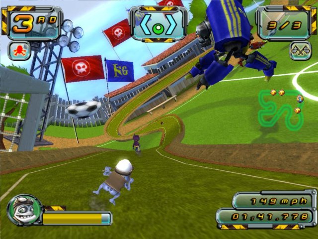 Crazy Frog Racer 2 screenshot