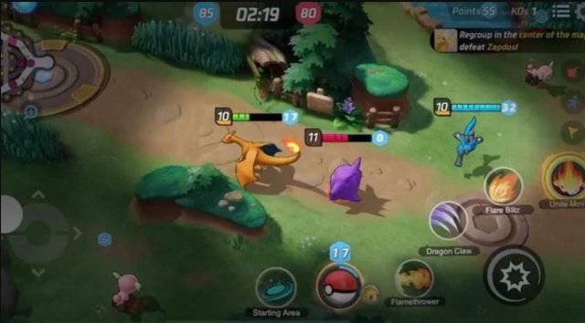 Pokémon Unite screenshot